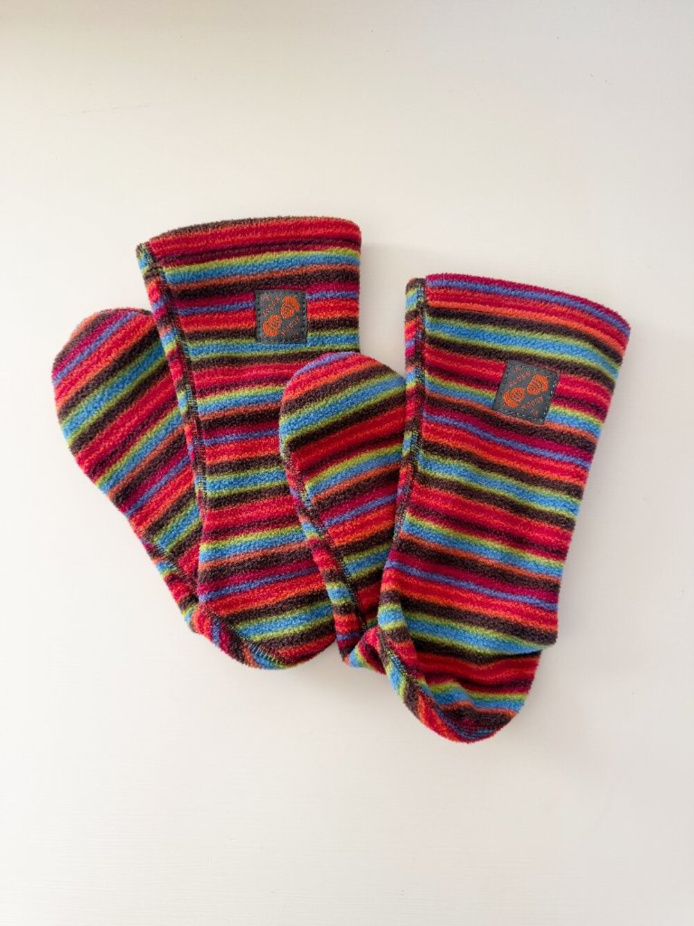 Acorn Fleece Socks • Women’s XS